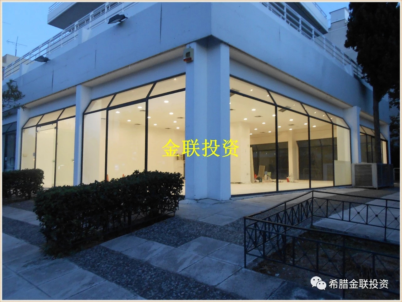 C180522 希腊房源，希腊Agia.Paraskevi 两套主路商铺