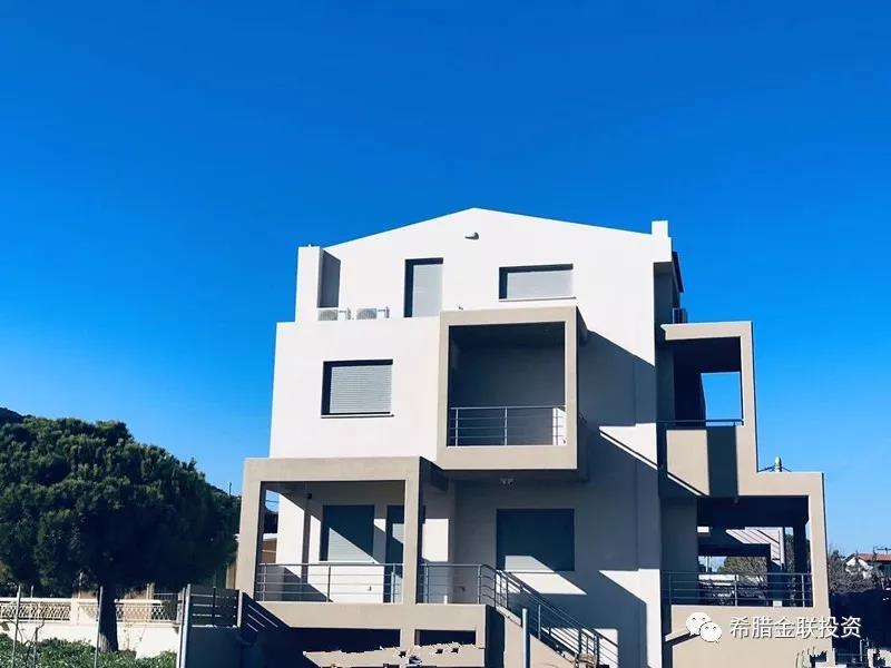 【P2020】ARTEMIDA 雅典新机场东边，精品海景别墅2020新房，售价370.000€